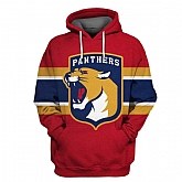 Florida Panthers Red All Stitched Hooded Sweatshirt,baseball caps,new era cap wholesale,wholesale hats